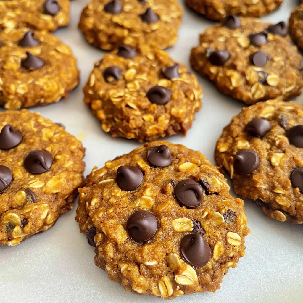 Gluten Free Pumpkin Oatmeal Cookies