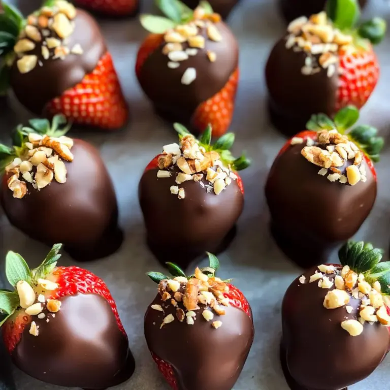 Gourmet Chocolate Covered Strawberries