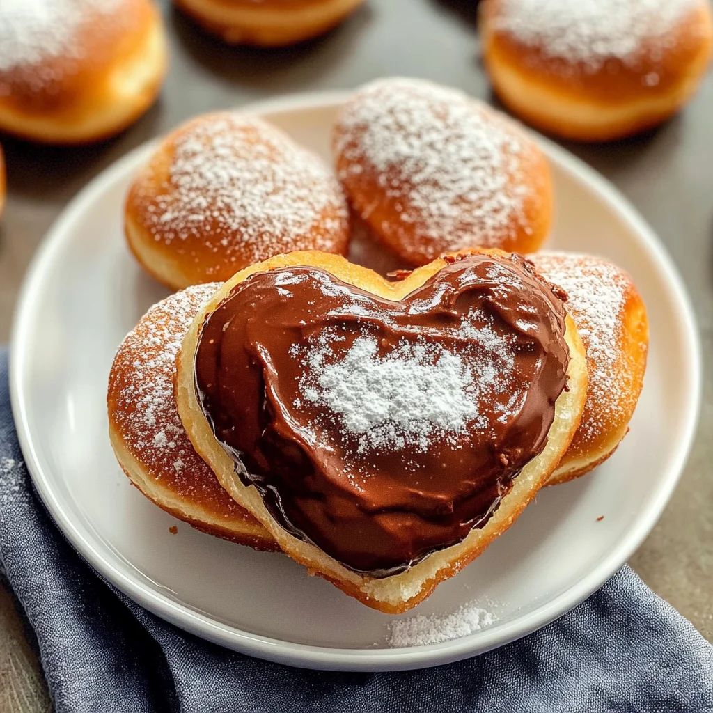 Heart-Shaped Doughnuts