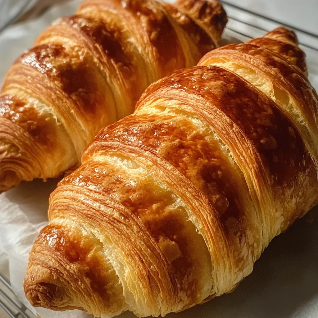 Homemade French Croissant Recipe