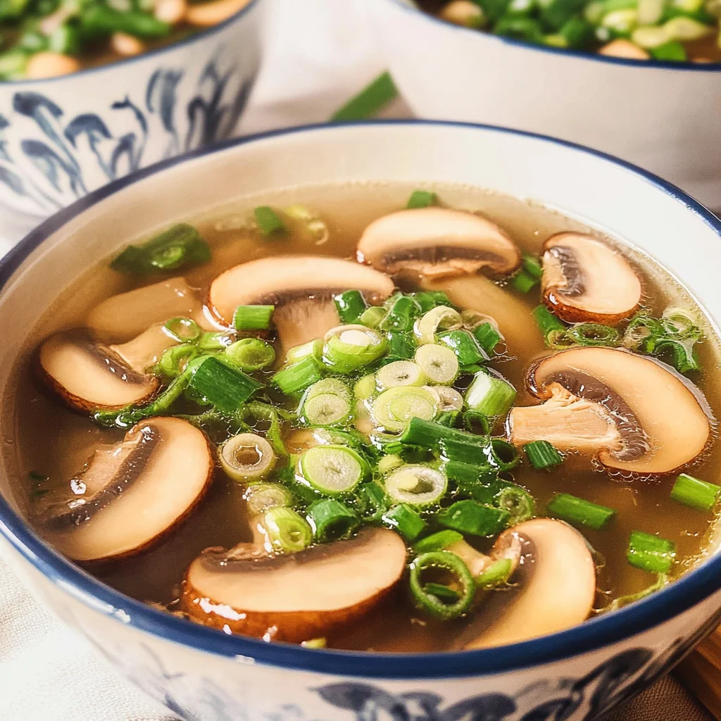Japanese Clear Onion Soup