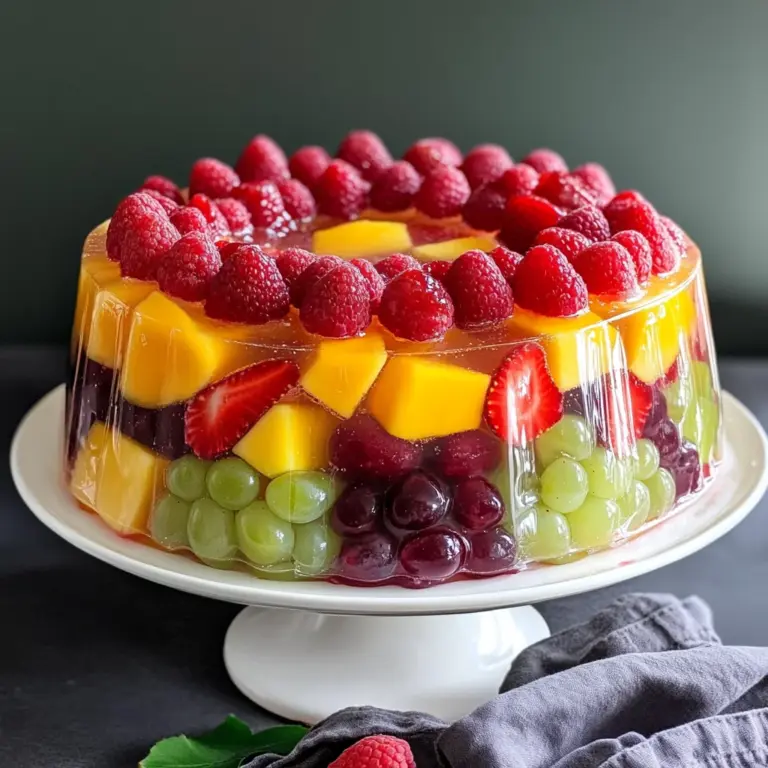 Jello Fruit Cake Recipe