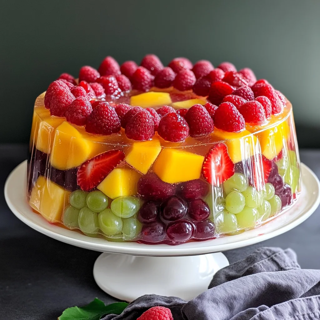 Jello Fruit Cake Recipe