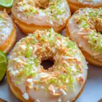 Key Lime Coconut Donuts