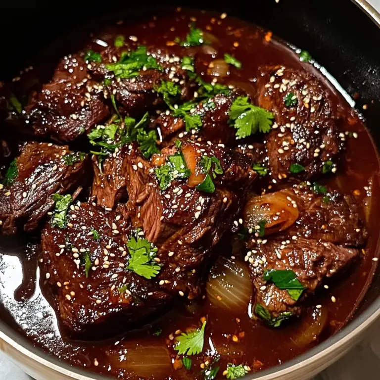 Korean Style Pot Roast