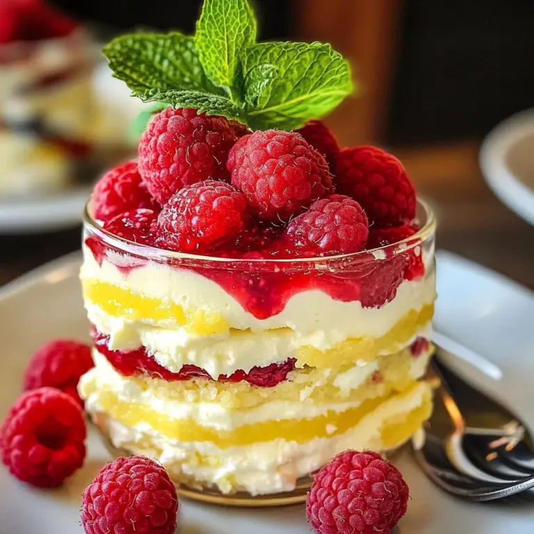 Lemon Raspberry Fluff