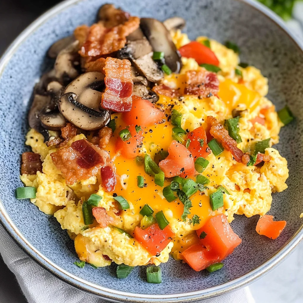 Loaded Scrambled Eggs Recipe