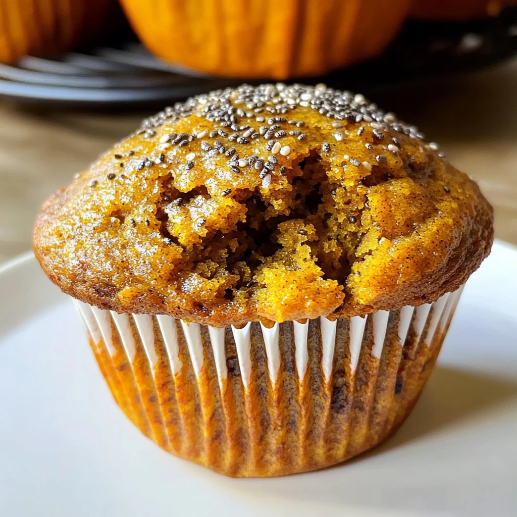 Low-Calorie, High-Protein Pumpkin Muffins