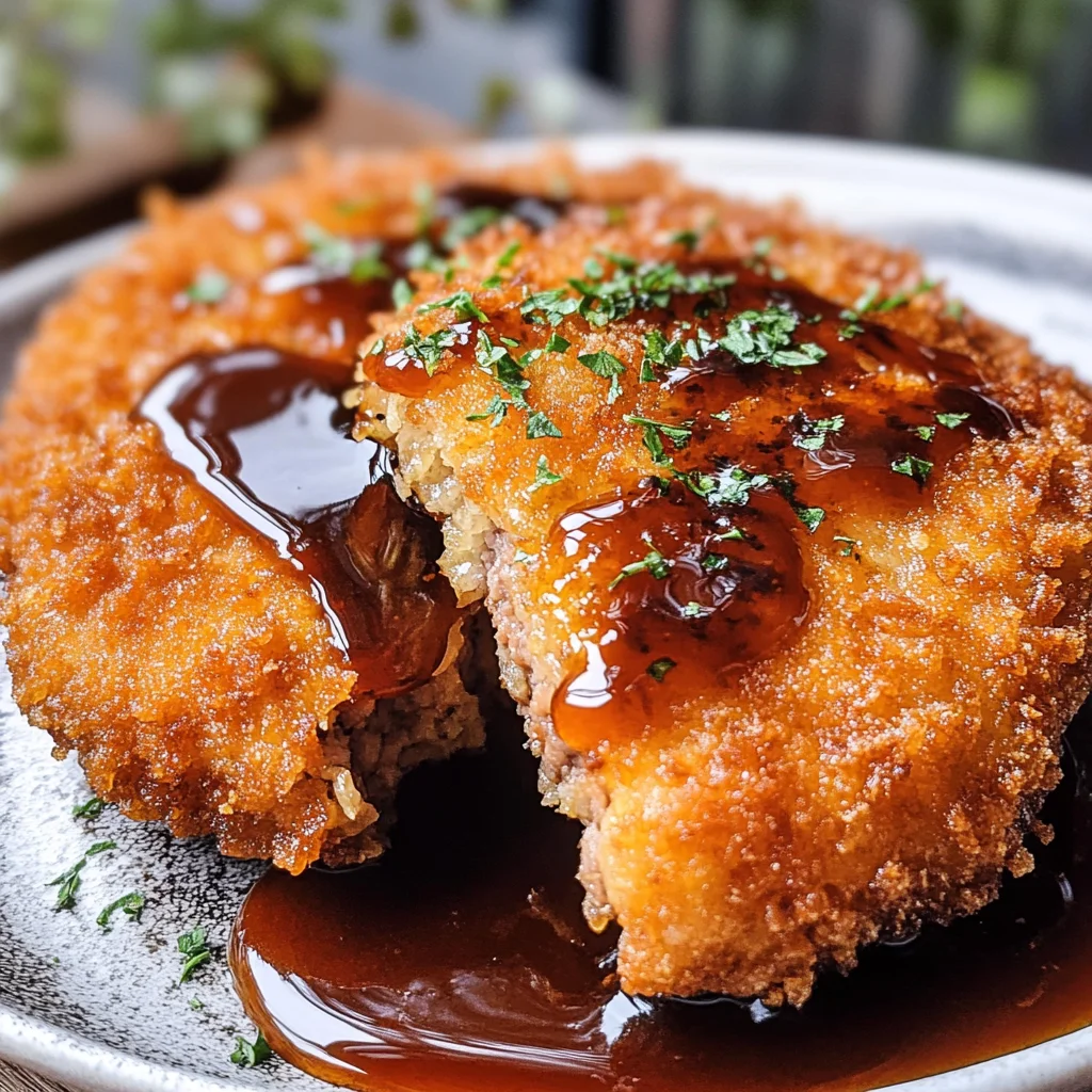 Menchi Katsu (Japanese Ground Meat Cutlet)