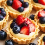 Mini Fruit Tarts With Pastry Cream