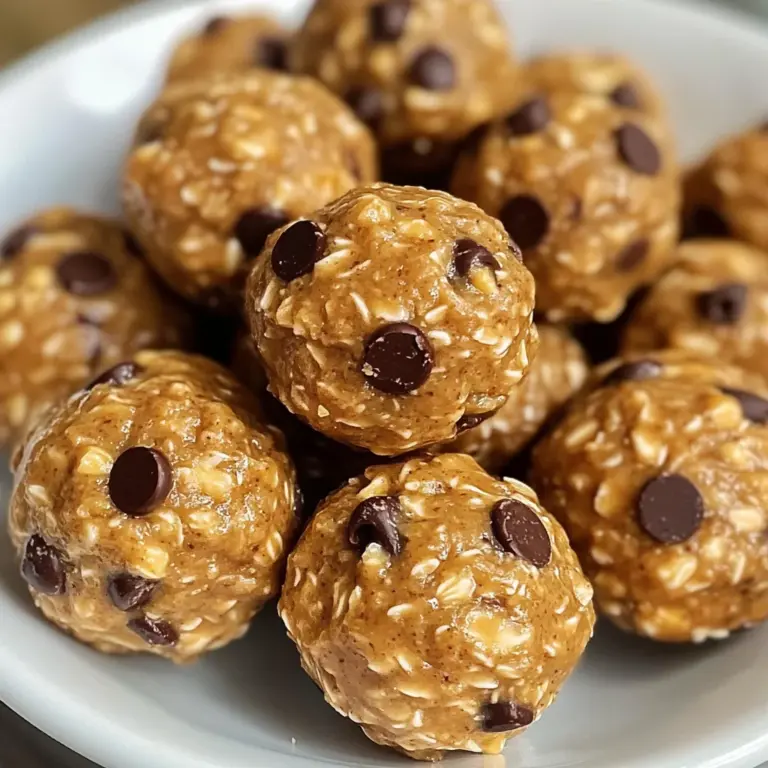 No Bake Energy Bites