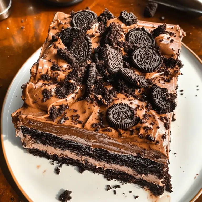 Oreo Dirt Cake