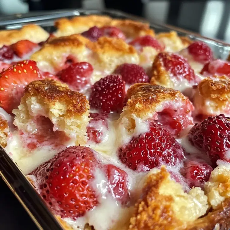 Perfect Strawberry Cream Cheese Cobbler Recipe