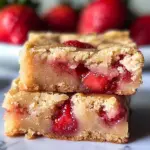 Strawberry Blondies {one bowl}