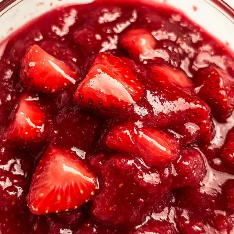 Strawberry Cake Filling (20 Minutes)