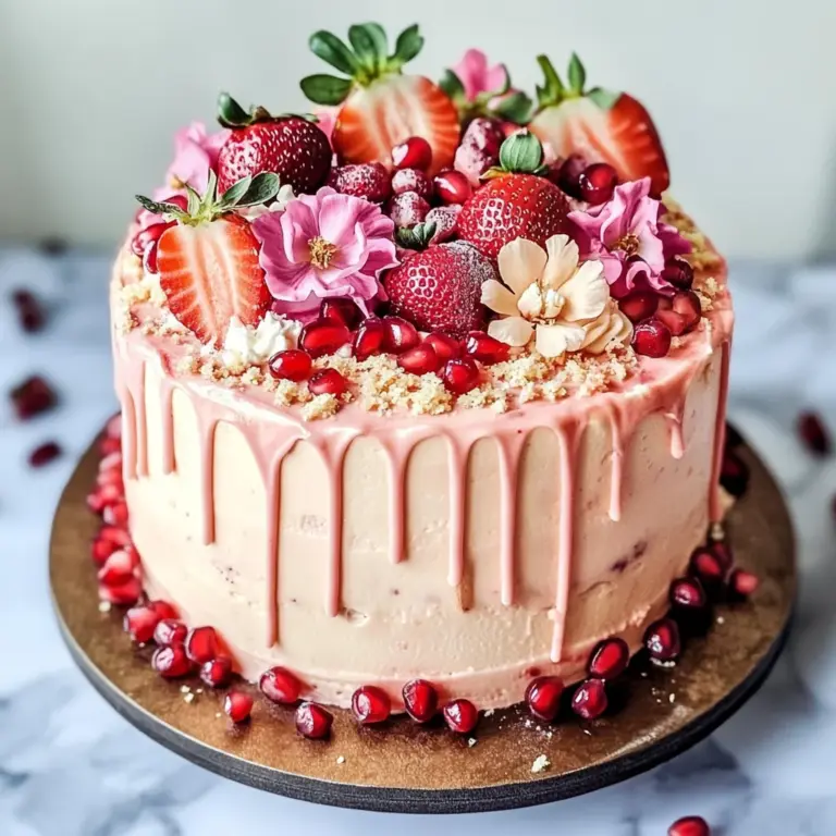 Strawberry Cchicken chicken hampagne Cake Recipe