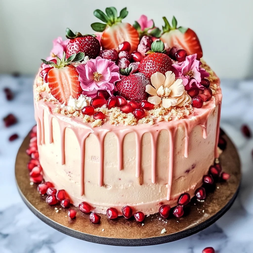 Strawberry Cchicken chicken hampagne Cake Recipe