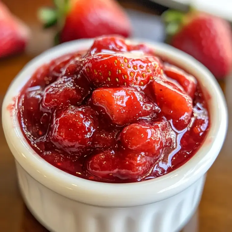Strawberry Compote