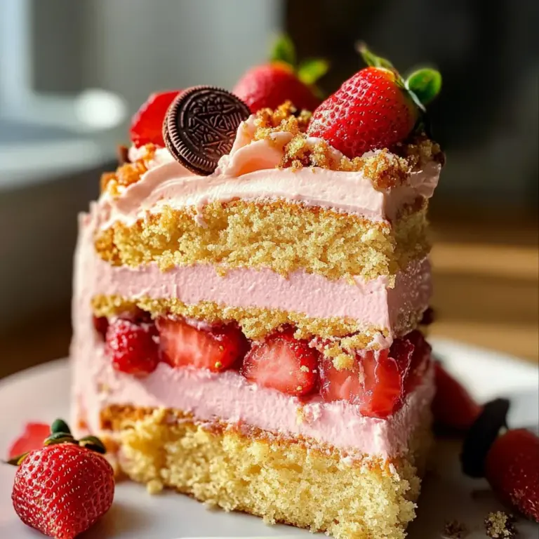 Strawberry Crunch Cake The Easiest Recipe Ever