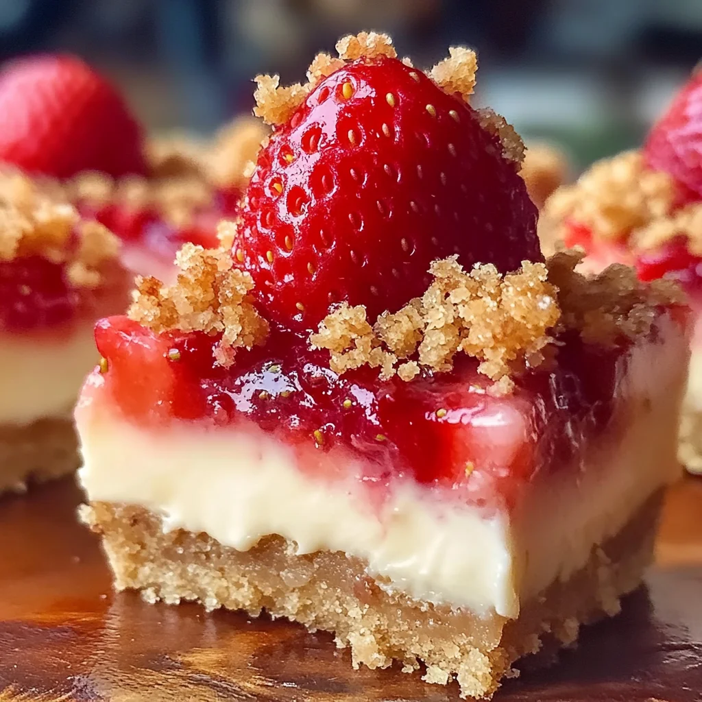 Strawberry Crunch Cheesecake Bites