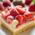 Strawberry Custard Bars