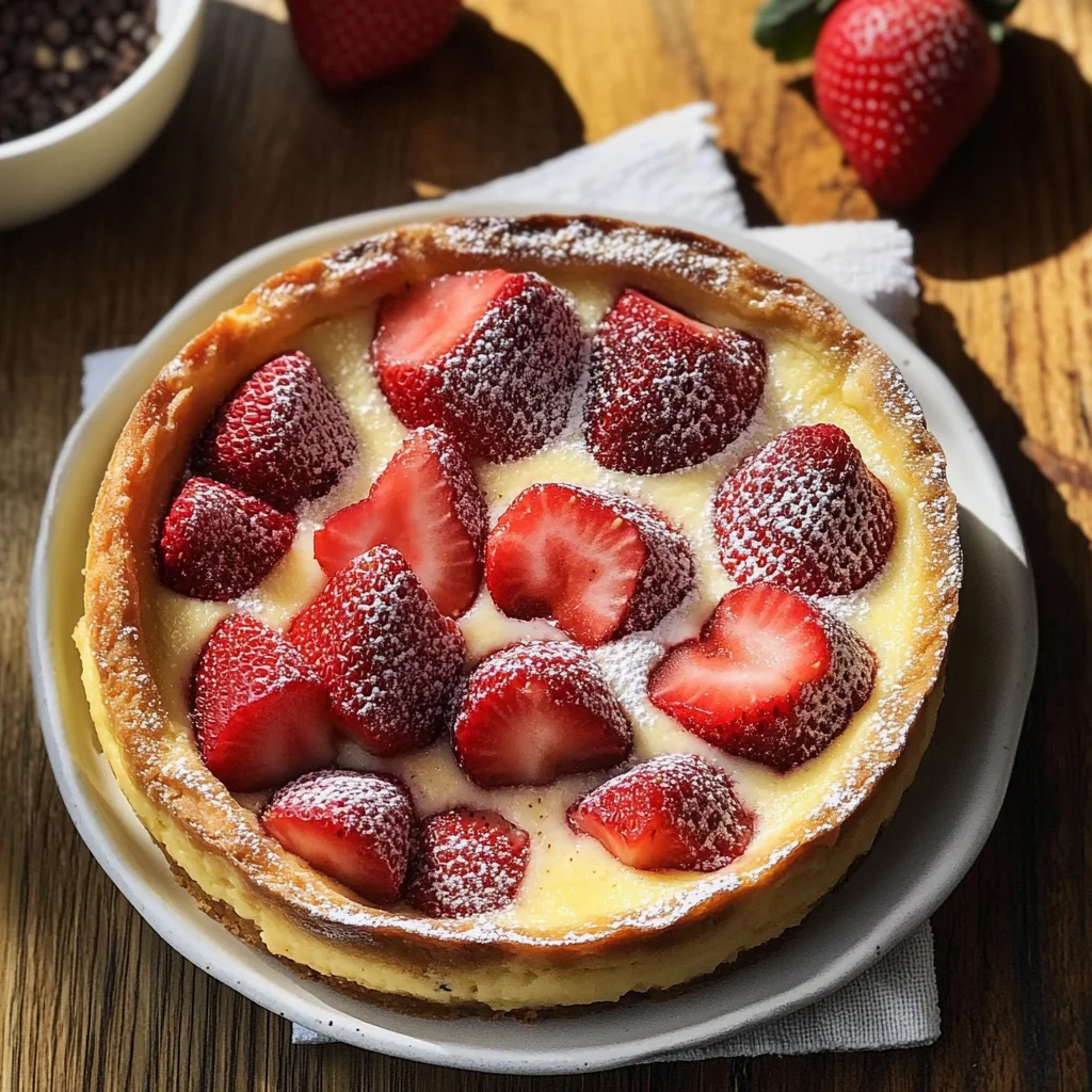 Strawberry Flaugnarde