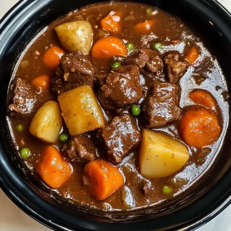Wholesome Crockpot Beef Stew