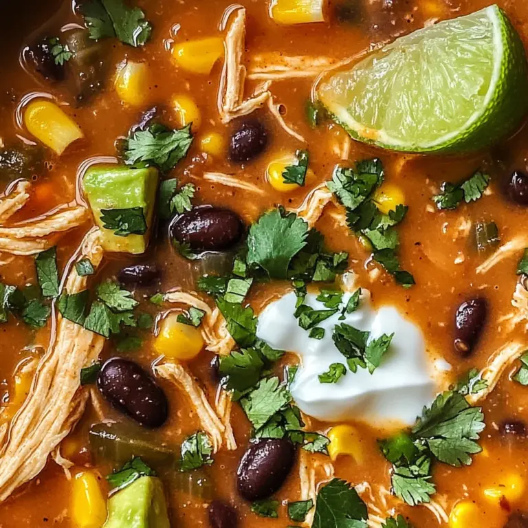 Chicken Enchilada Soup
