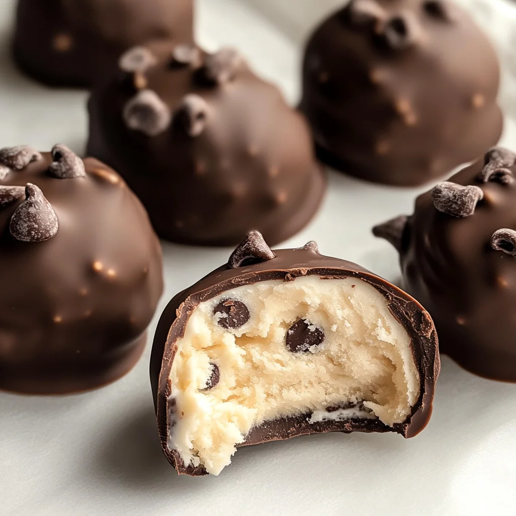 Cookie Dough Frozen Yogurt Bites