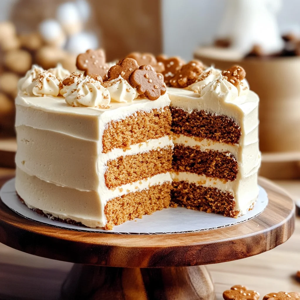 Gingerbread Layer Cake